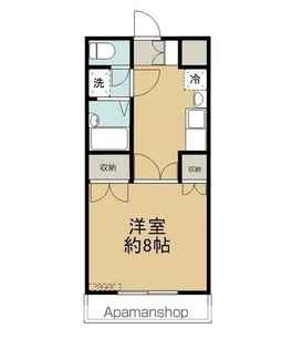 レジデンスムトウ【205号室】の間取り