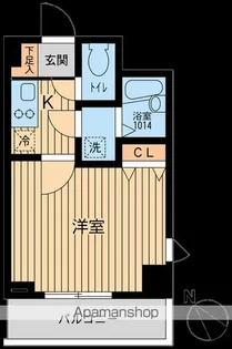 アーデン駒沢大学【2階】の間取り