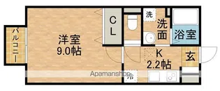 セントラルパーク・ウエスト【1階】の間取り