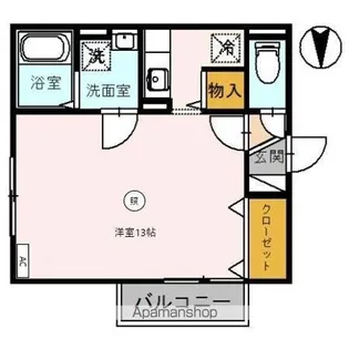 セレッサ花堂 A【1階】の間取り