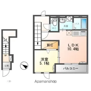雫Ⅶ【2階】の間取り