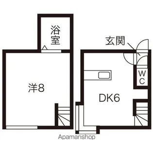 AMSN19【1階】の間取り