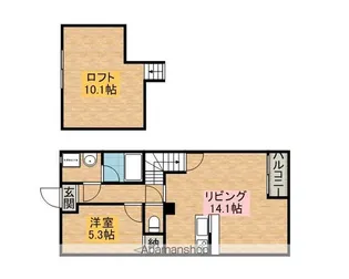 Y’Sスクエア大牟田南【202号室】の間取り