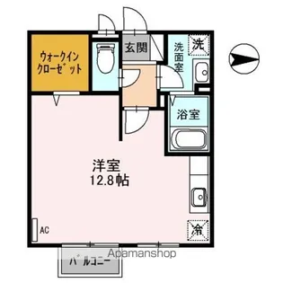 マレットフィールドB棟【2階】の間取り