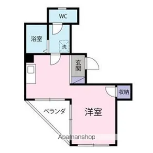 ナカムラハイツ【3階】の間取り