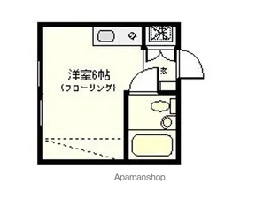 1Rの間取り画像