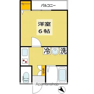 シャルムコート【2階】の間取り