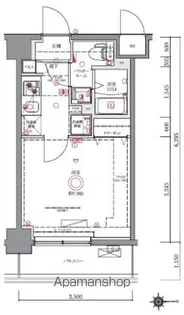 GENOVIA西川口Ⅱ【6階】の間取り