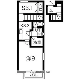 FIRST花巻【201号室】の間取り