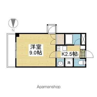 カーサ村上【2階】の間取り