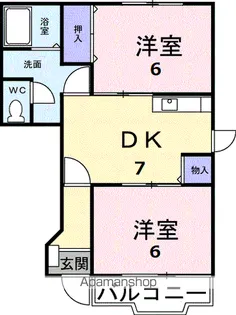 サンシャイン廣畑【1階】の間取り