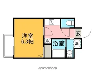 フローライト上前津【7階】の間取り