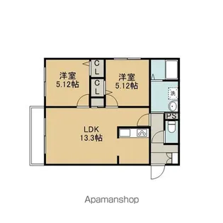 CONTRAIL(コントレール)【405号室】の間取り