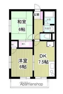 ガーデンハイム【1階】の間取り