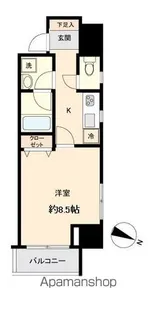 KDX定禅寺通レジデンス【501号室】の間取り