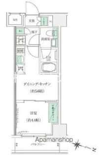 STANDZ板橋本町【9階】の間取り