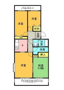 メディオマンション B【201号室】の間取り