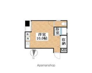 フォレスト庄内【2B号室】の間取り