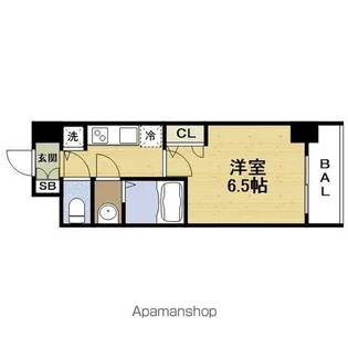 SーRESIDENCE都島ELEGANT【11階】の間取り