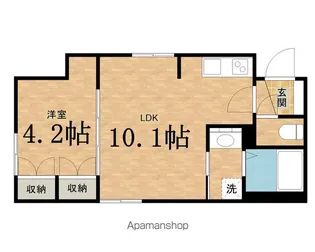 ルメルシェ【1階】の間取り