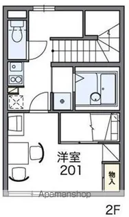 レオパレスヒル【2階】の間取り