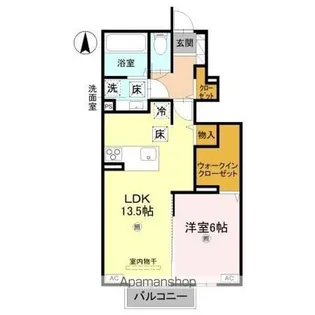 LAMURE(ラミュール)【1階】の間取り