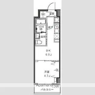 SーRESIDENCE目黒大岡山【3階】の間取り