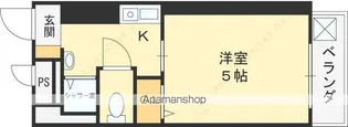 甲子園イトーハイツ【1階】の間取り