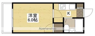 ホワイトパレス長束【4階】の間取り