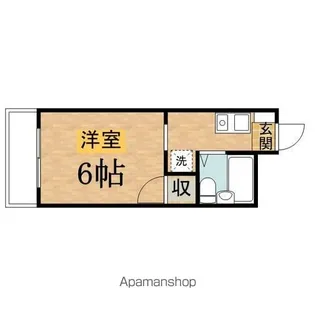 ヴィラソレイユC【2階】の間取り