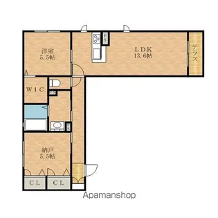 パロアルトⅡ【103号室】の間取り