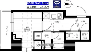 ステージファースト横浜阪東橋【10階】の間取り