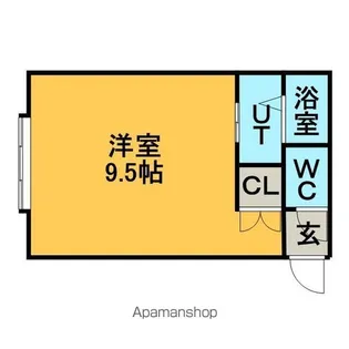 エーワンコートⅠ【202号室】の間取り