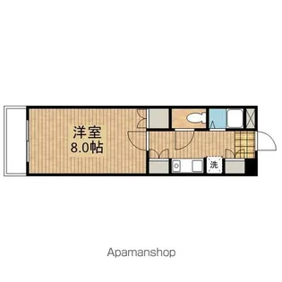 メルベイユ盛岡第1【601号室】の間取り