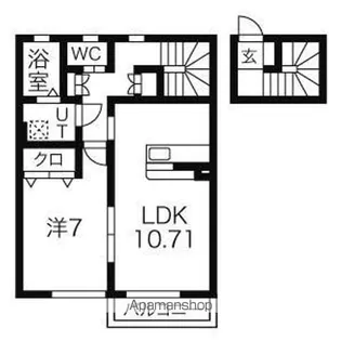 エスポワールLEI【2階】の間取り