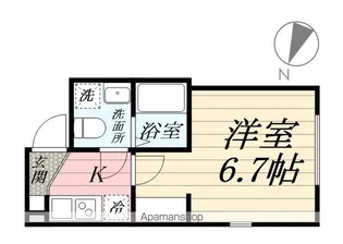 COAST TERRACE 中海岸【1階】の間取り