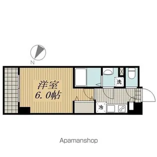 リライア阪東橋SOUTH【5階】の間取り