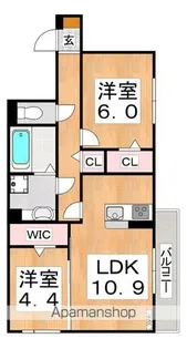 プレミアム正覚寺(ショウカクジ)【303号室】の間取り