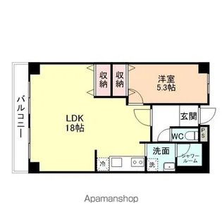 北野ハイツ【2階】の間取り