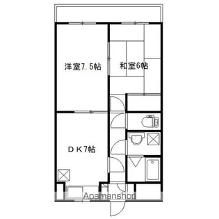 EASTPARK桜田【105号室】の間取り