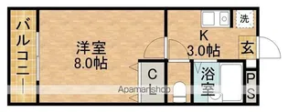 SIMPLEM【3階】の間取り