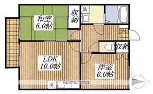 ガーデンズコート立川A棟【2階】の間取り