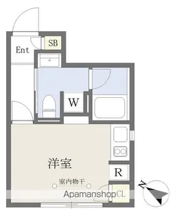 REVERESIDENCE三宿【304号室号室】の間取り