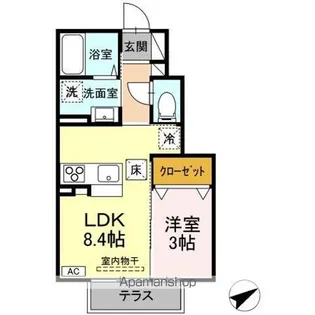 (仮称)上石田2丁目PJ【1階】の間取り