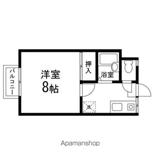 トリノ長町南【105号室】の間取り