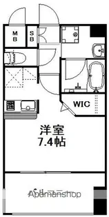 エンクレスト天神MARK【5階】の間取り