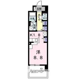 深志M.Oマンション【303号室】の間取り