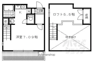 カレラ・デ・オエステ【604号室】の間取り