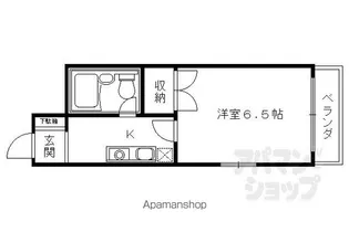 メゾン伊藤【203号室】の間取り