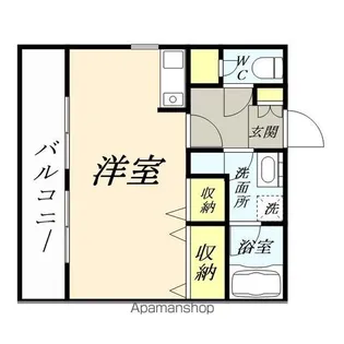 ブランカ新屋敷【304号室】の間取り